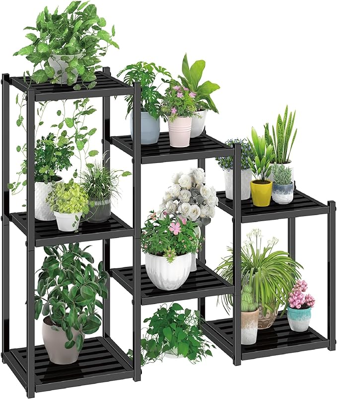 Simple Trending Plant Stand Indoor Outdoor, Heavy Duty Metal Waterproof 7 by SimpleTrending