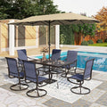 PHI VILLA 8 Piece Patio Dining Set by PHIVILLAThepioneerofcomfortablehouseholdsupplies