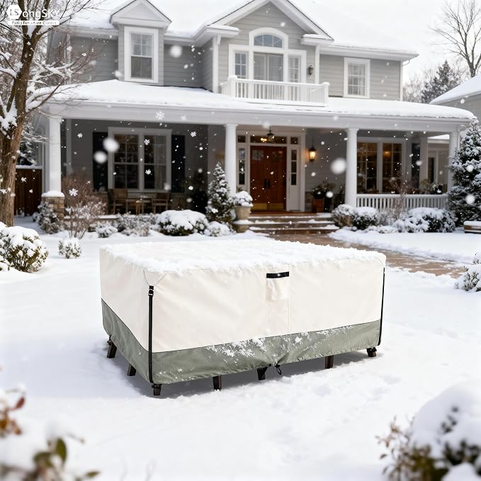Outdoor Furniture Covers Waterproof, 600D Heavy Duty Patio Cover - Image 8
