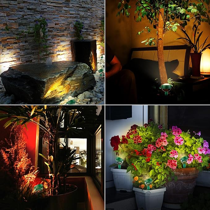 BIGMONAT Cordless Landscape Light Rechargeable, Color Changing Planter - Image 3