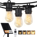 Brightech Ambience Pro Super Bright 48 Ft, 15 Bulbs Solar Power Remote Control by Brightech
