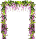 Lvydec Wisteria Artificial Flowers Garland by Lvydec