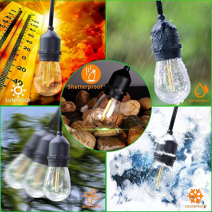  LED Outdoor String Lights - Image 4