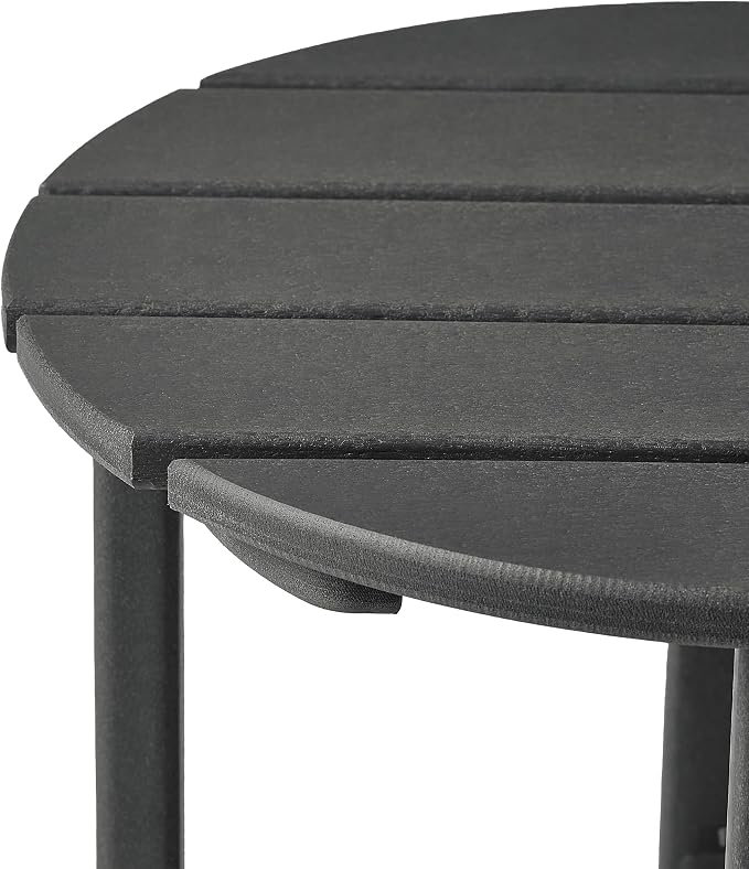 WestinTrends Dylan Adirondack Round Outdoor Side Table - Image 9