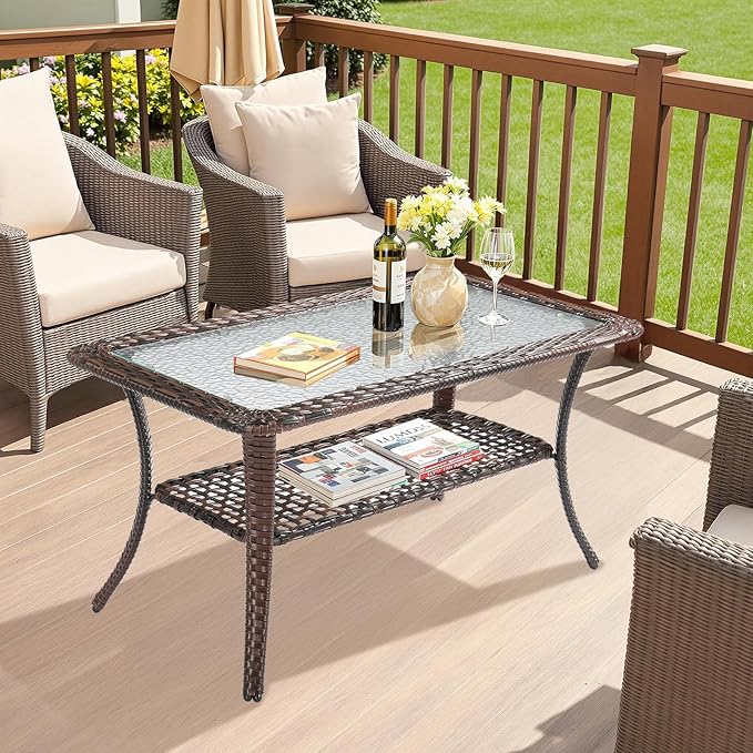 VINGLI Outdoor Coffee Table - Image 6