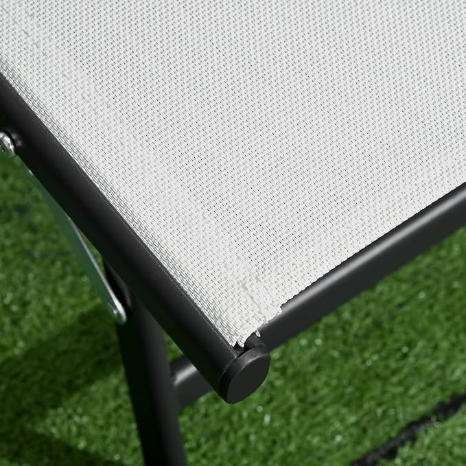 Outsunny Chaise Lounge Outdoor, 2 Piece Lounge Chair - Image 8