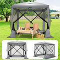 COBIZI 6x6 FT Pop up Gazebo Tent, Waterproof Instant Screen by COBIZI