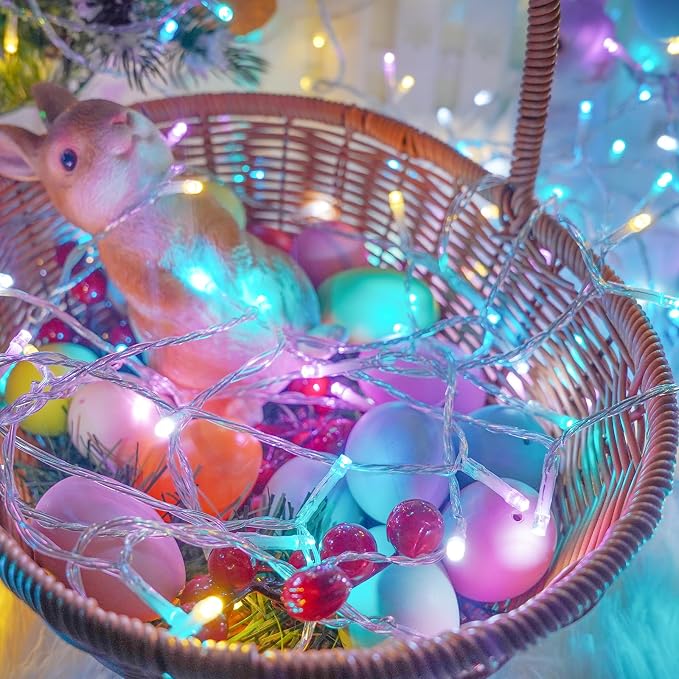 Connectable 200 LED Easter Lights Indoor Outdoor - Image 8