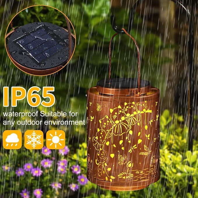 Solar Lanterns Garden Decor Birthday Gifts - Image 5