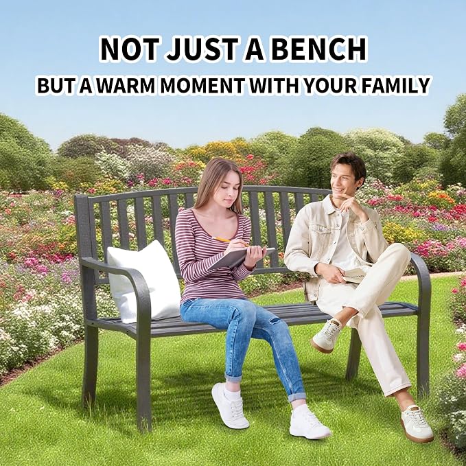 YLGJ&TIDY 50 Inches Garden Benches - Image 5