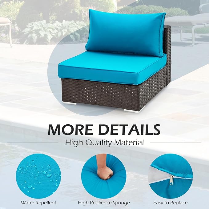 HOMREST Outdoor Replacement Cushions - Image 5