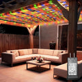 Lovelite 10ft x 10ft Net Lights, 280LED Gazebo Lights Outdoor 8 Modes Timer by Lovelite