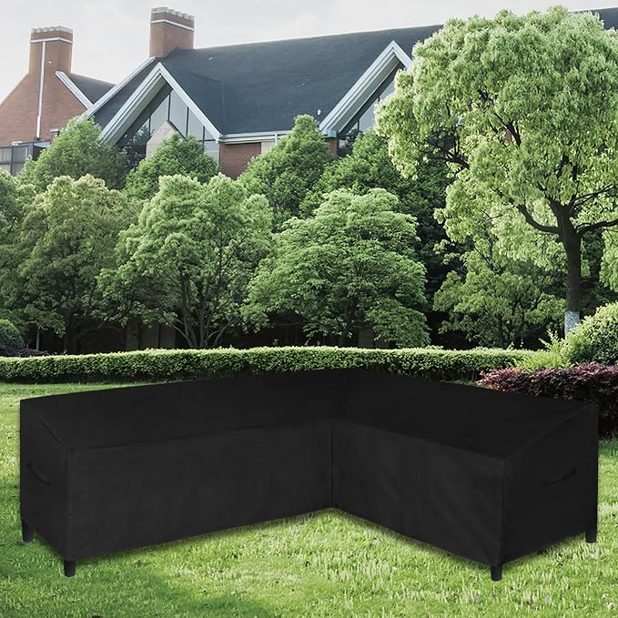 Easy-Going Patio L-Shaped Sectional Sofa Cover - Image 2