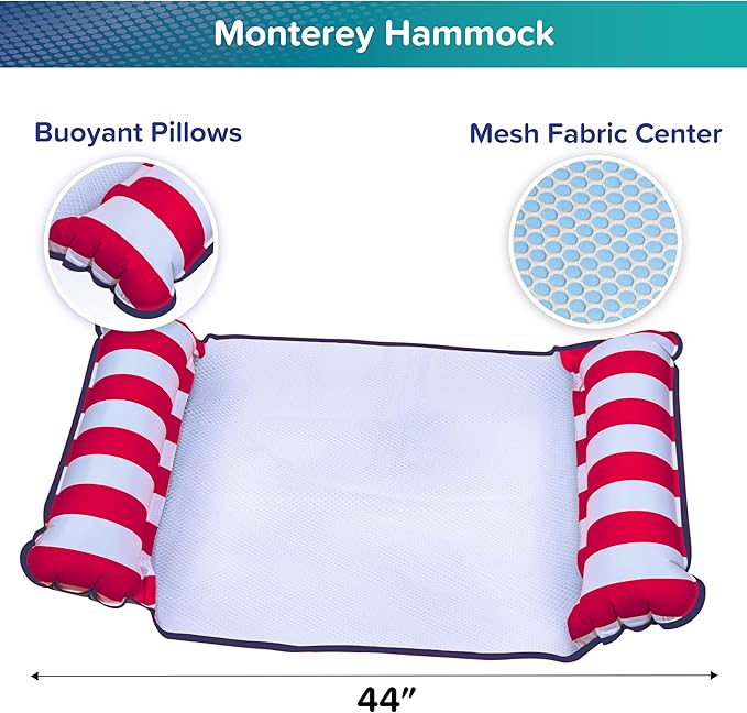 Aqua Original 4-in-1 Monterey Hammock Pool Float & Water Hammock – Multi-Purpose - Image 3