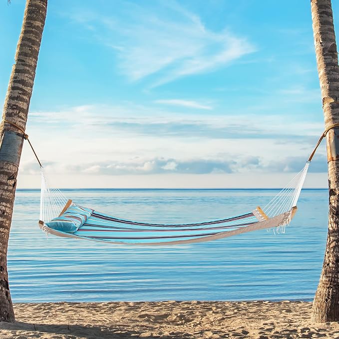 Tangkula 11FT Double Hammock, Heavy Duty Outdoor Hammock - Image 3