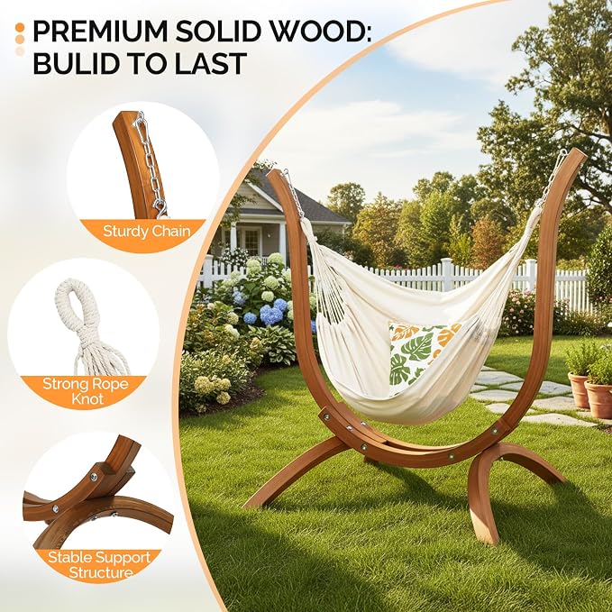 Oncloud Boho Hanging Chair Set - Image 4