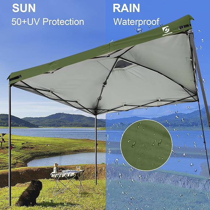 2PCS 10x10 Pop Up Canopy Replacement Top Cover - Image 6