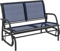 Outsunny 2-Person Outdoor Glider Bench, Patio Double Swing Rocking Chair by Outsunny