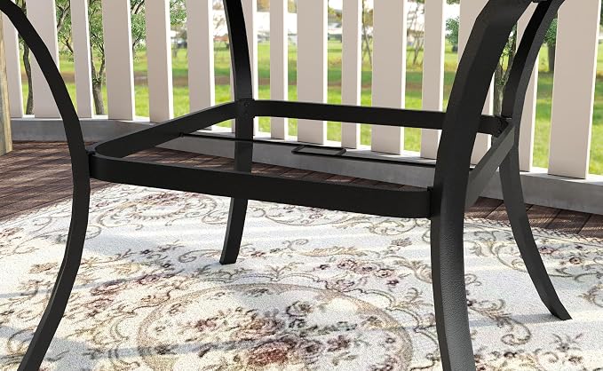 VICLLAX 53" Outdoor Round Patio Table - Image 5