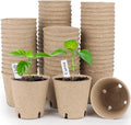 homenote Peat Pots, Round Nursery Plant Pots by HOMENOTE