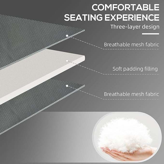 Outsunny Folding Chaise Lounge - Image 4