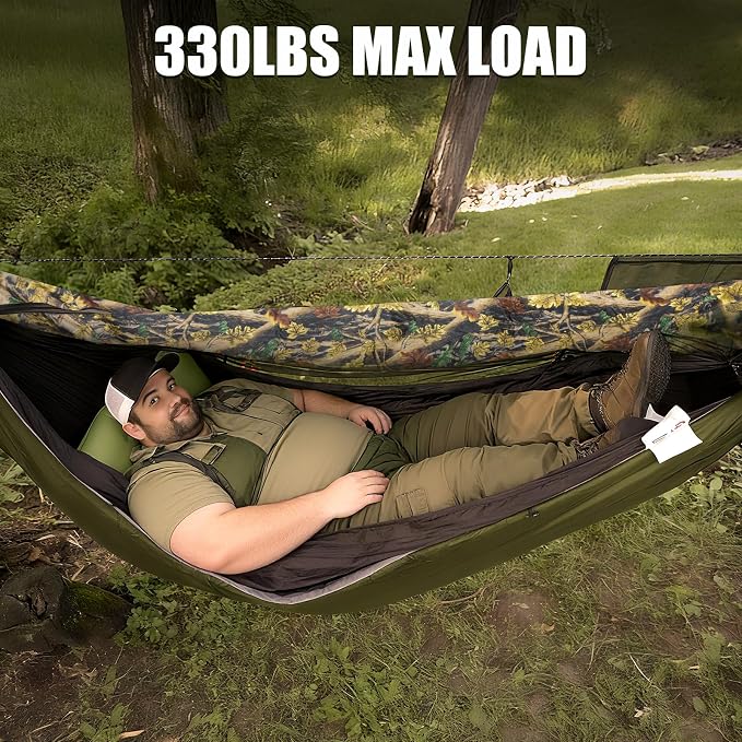 Night Cat Camping Hammock Tent: Lightweight Portable 4 in 1 Hammock - Image 6