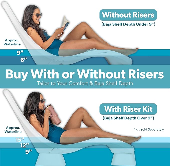 GoSports Coast Modern in Pool Lounge Chair - Image 5
