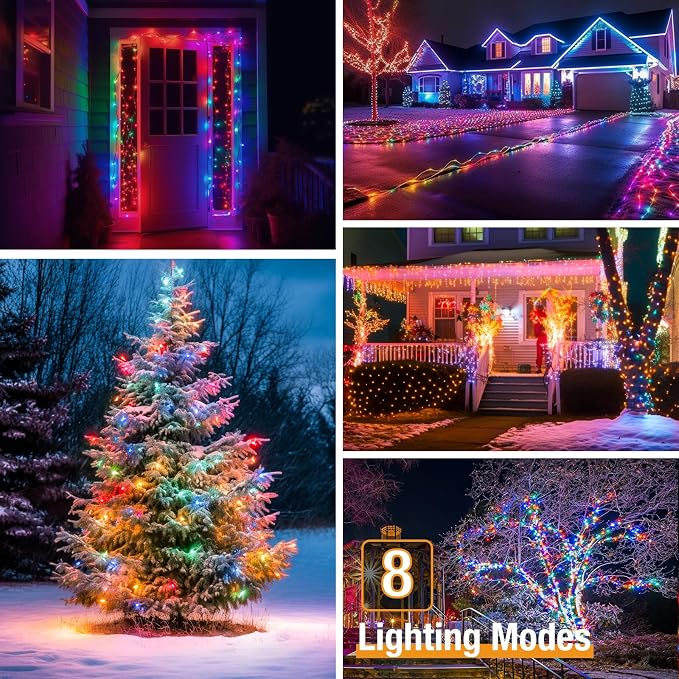 6 Pack Solar String Lights for Outside - Image 3