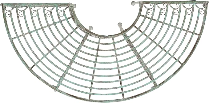 SAFAVIEH Outdoor Furniture Collection – Abia Antique Dark Green Distressed - Image 6