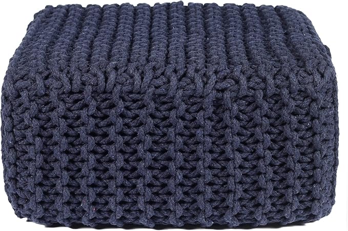 REDEARTH · Cube Low Pouf Foot Stool Ottoman - Image 6