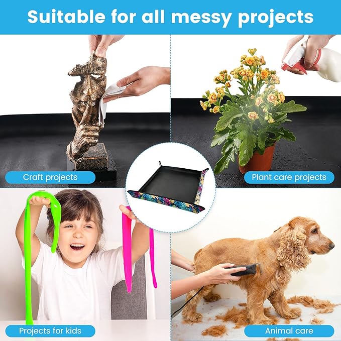 Waterproof Potting Mat for Indoor Plant Transplanting and Dirt Control - Image 4