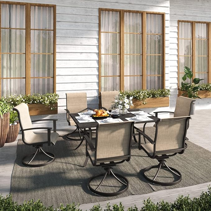 Grand patio 7-Piece Patio Dining Set - Image 2