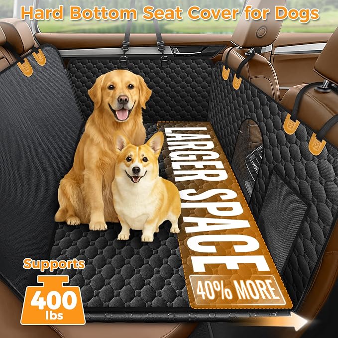 Mancro Hard Bottom Car Seat Cover - Image 2