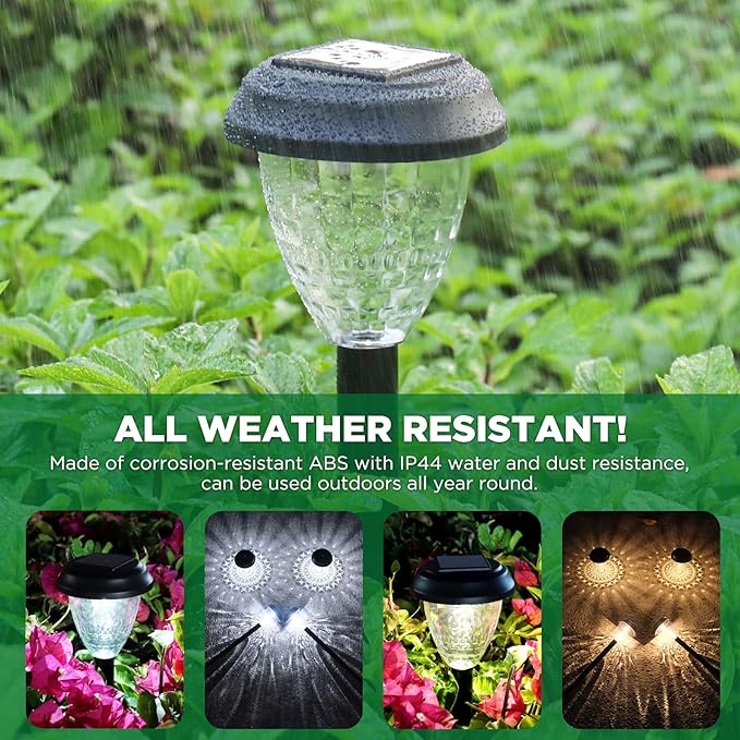 Super Bright Solar Lights Outdoor Waterproof-10 Pack, Dusk to Dawn Up to 12 Hrs - Image 7