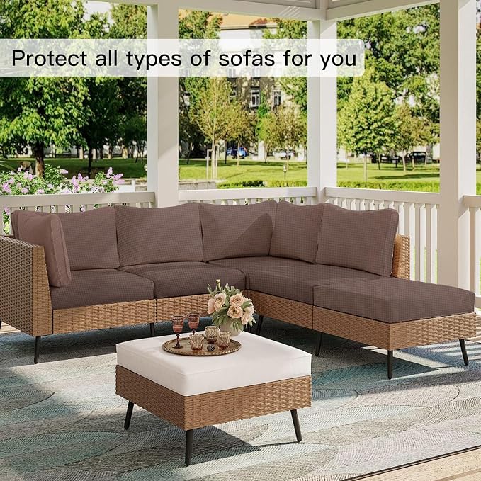 Outdoor Cushion Covers Set, Replacement - Image 4