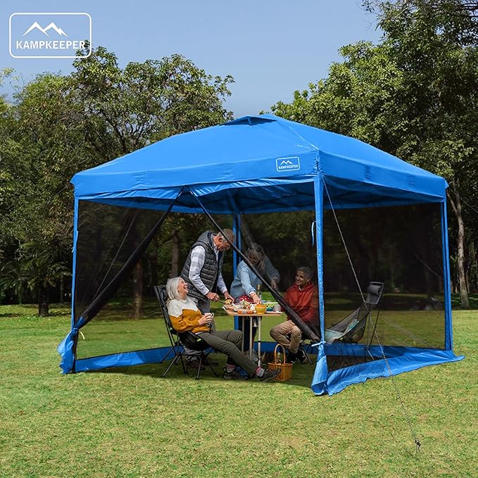KAMPKEEPER 10x10 Pop-Up Canopy Tent, Waterproof, Portable Shade - Image 6
