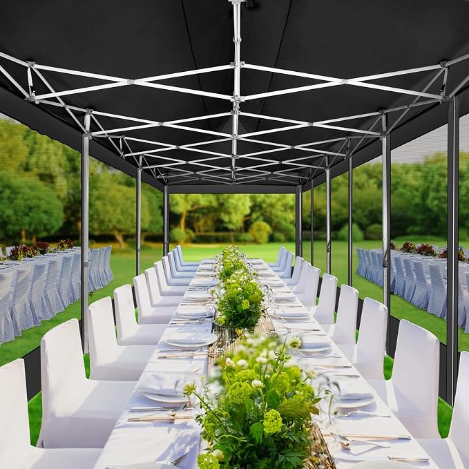COBIZI 10x30 Canopy Tent, Heavy Duty Pop up Canopy - Image 2