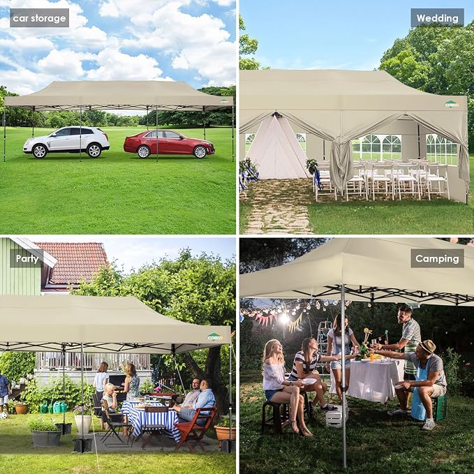 COBIZI 10x30 Heavy Duty Pop up Canopy - Image 2