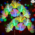 JJGoo 2 Pack Solar Garden Lights, Solar Flower Swaying Light by JJGoo