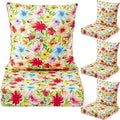 Hoteam 4 Set Outdoor Chair Patio Cushions 20 x 20 Inch Deep Seat Waterproof by Hoteam