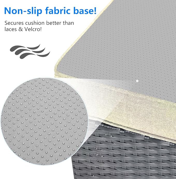 Outdoor Curved Sofa Cushion Cover - Image 4