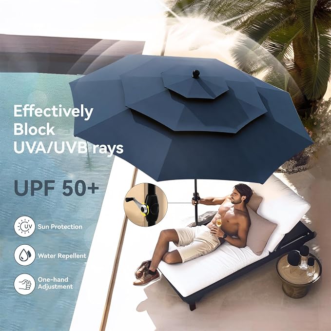 PHI VILLA Outdoor Patio Dining Set - Image 6
