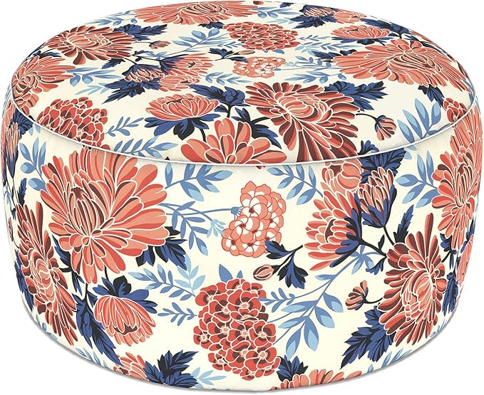 LVTXIII Indoor/Outdoor Extra Large Inflatable Ottoman Pouf D31 x H14 Inch by LVTXIII