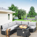 BULEXYARD 6 Pcs High Back Outdoor Patio Furniture Set by BULEXYARDFURNITURE