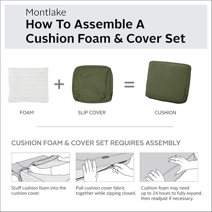 Classic Accessories Montlake FadeSafe Water-Repellent 59 x 18 x 3 Inch Outdoor - Image 3