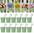 HowRU Hanging Flower Pots, Railing Planter Box by HowRU