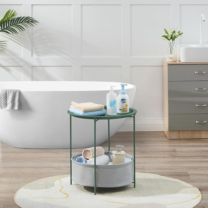 VECELO Round Side/End Table - Image 5
