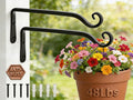Gtongoko 2 Pack 10 Inch Metal Plant Hangers Wall Hooks by Gtongoko