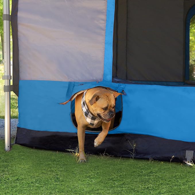 E-Z UP Camping Cube 6.4, Converts 10' Straight Leg Canopy into Camping Tent - Image 4