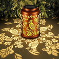 Red Bird Solar Lanterns Outdoor Waterproof Garden Decor Birthday Gifts by Tepaken